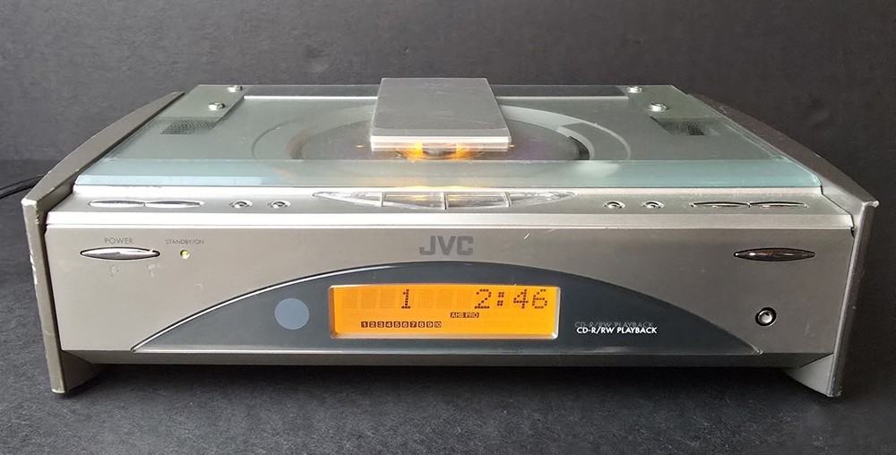 JVC CA-FSSD990 Compact Component CD Player AM FM Stereo System No Remote -TESTED