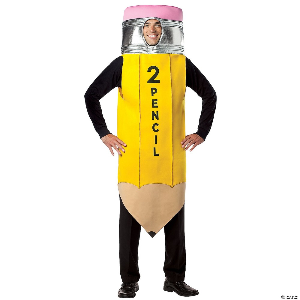 Pencil #2 Costume - One Size Fits Most
