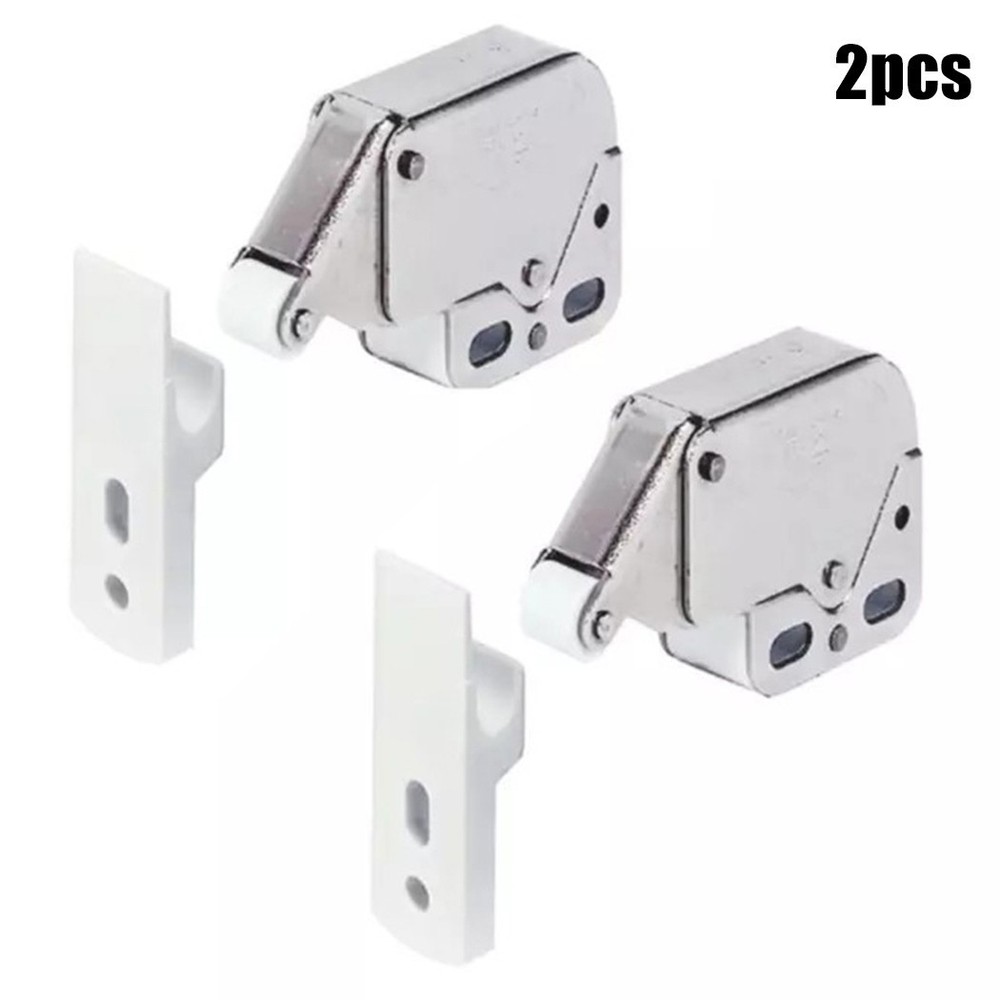 Mini Touch Latch Automatic Spring Catch for Push To Open Cupboard Cabinet Door