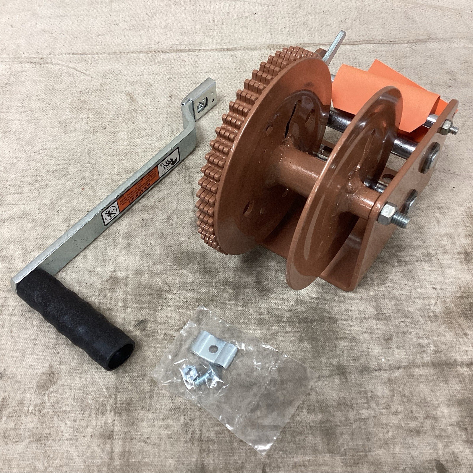 DUTTON-LAINSON DL1800A Hand Winch 1800lb Load Cap Steel