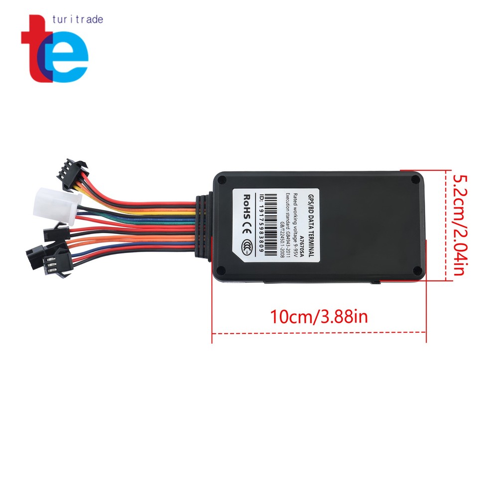 Vehicle GPS Tracker 4G Tracking Device Real Time Support Remote Fuel Cut-Off