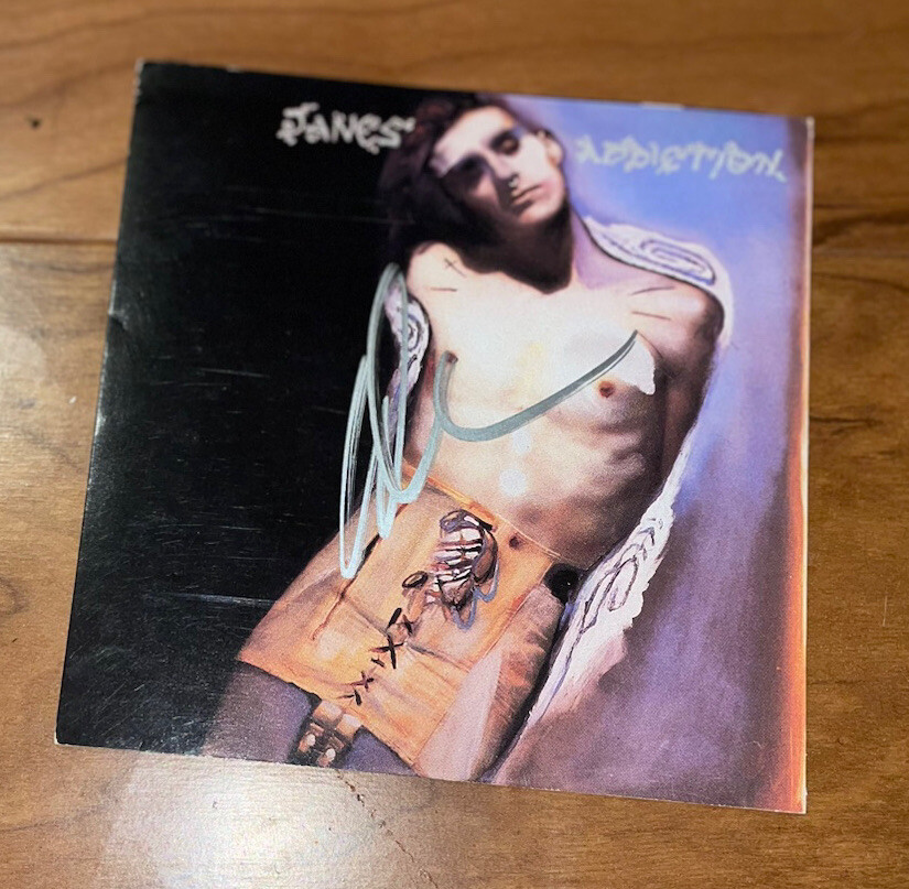 Dave Navarro Signed Janes Addiction Cd