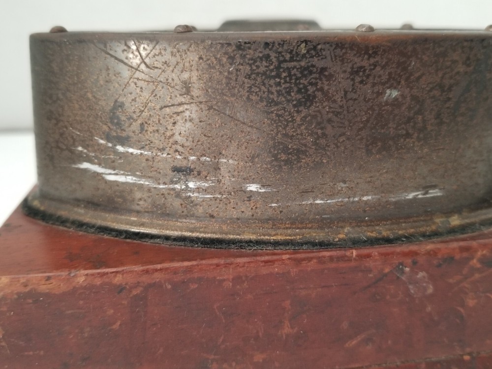 Roller Smith Direct Current Ammeter Meter USA Untested Steampunk Style