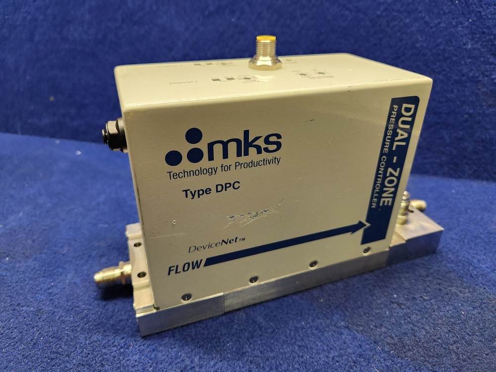 MKS Instruments Dual-Zone Pressure Controller DeviceNet DPCA-26028 He 50 SCCM
