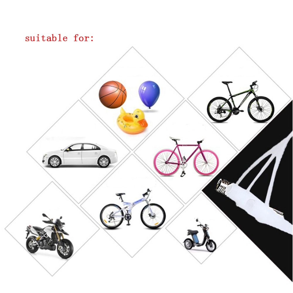 Portable Hand Air Pump Basketball Football Soccer Ball Bicycle with Needles
