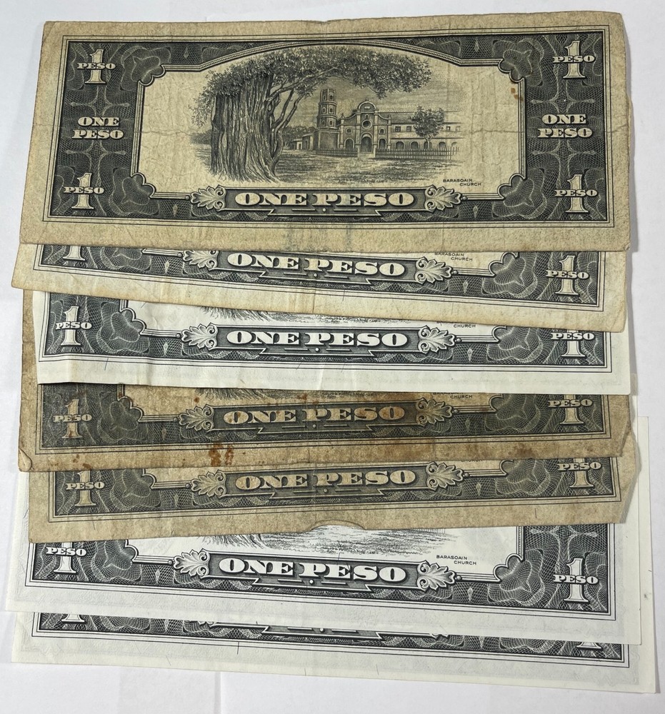 Philippines 10 Mixed Notes (#128)