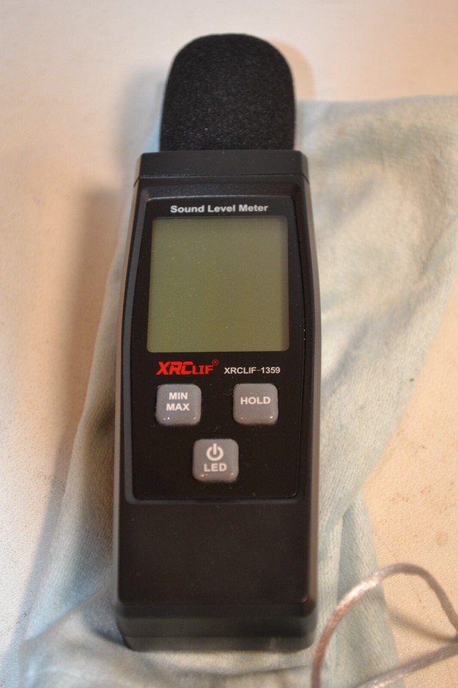 Sound Level Meter Version No: #EN-00 XRCLIF-1359