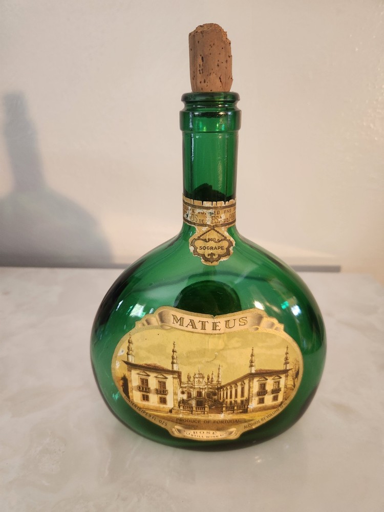 Mateus Rose Wine Bottle (empty) - Vintage