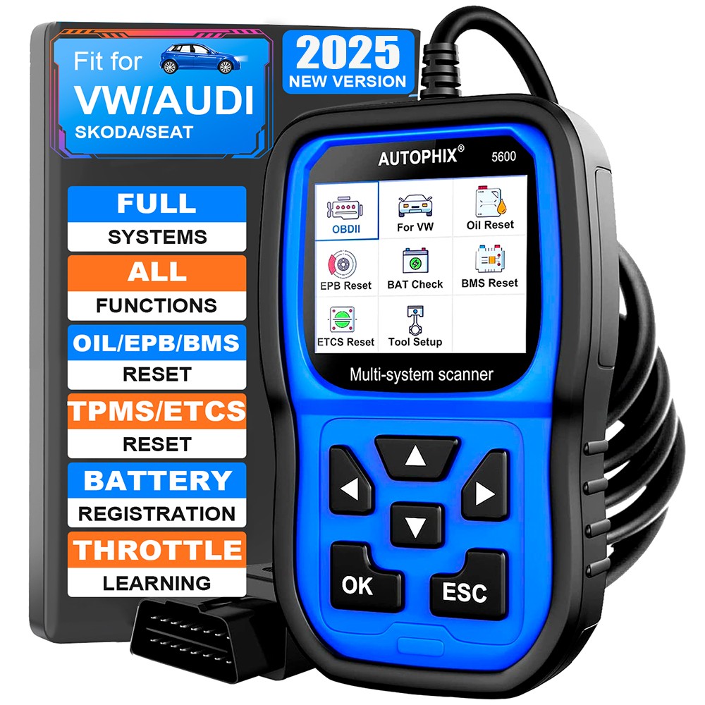 AUTOPHIX 5600 Full System Diagnostic Scan Tool OBD2 Scanner Code Reader for VW