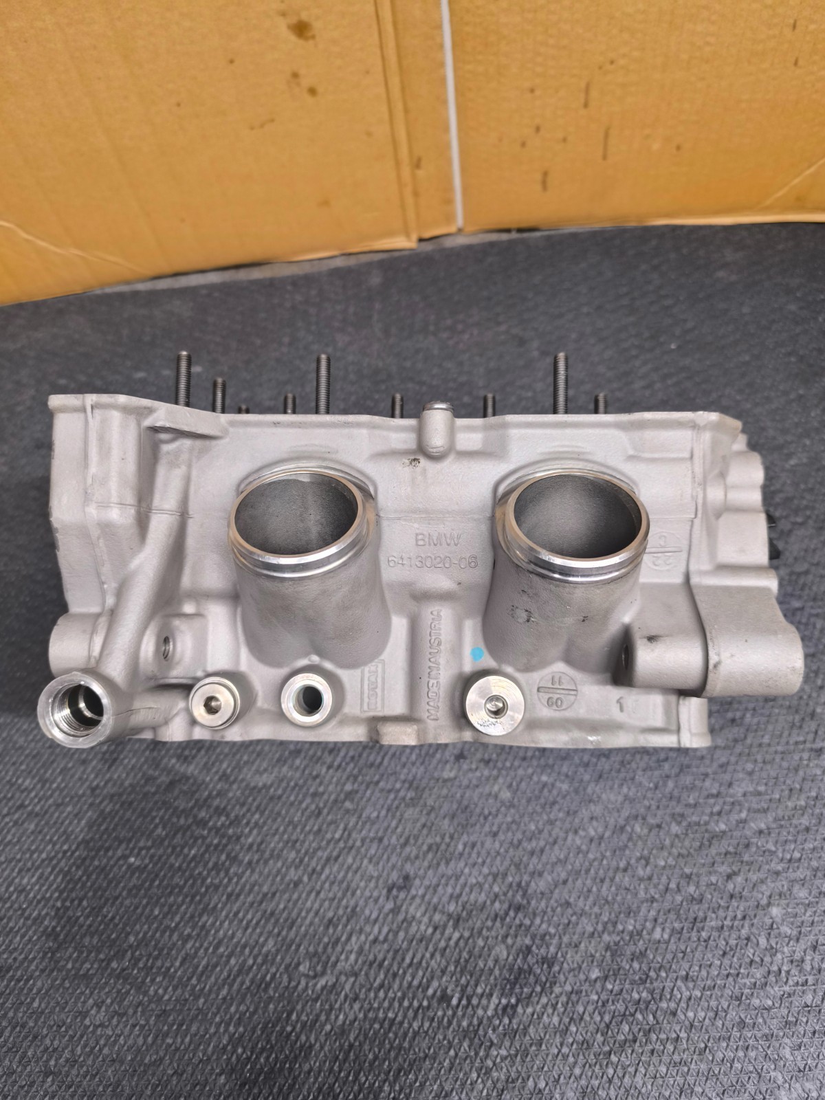 Husqvarna Nuda 900 Cylinder Head Complete BMW Rotax OEM 2 Bent Exhaust Valves