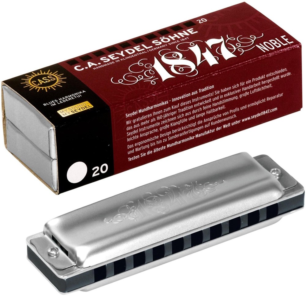 SEYDEL Blues Noble 1847 Harmonica Bb
