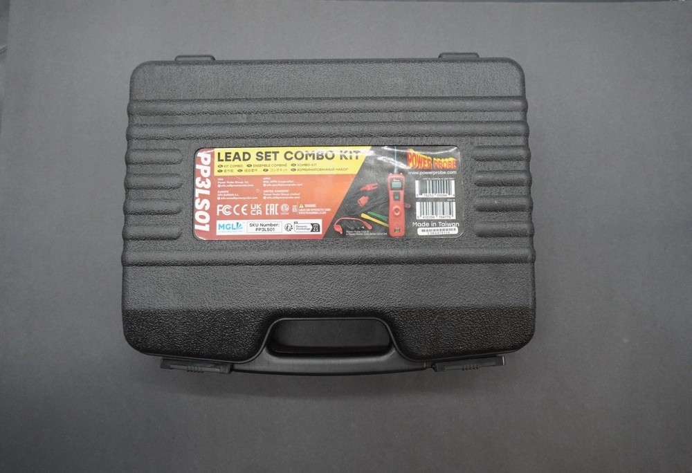 Power Probe III Circuit Tester With Test Leads Kit Combo & Storage Case PP3LS01