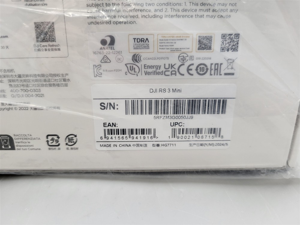 *NEW* DJI RS 3 Mini 3-Axis Gimbal Stabilizer