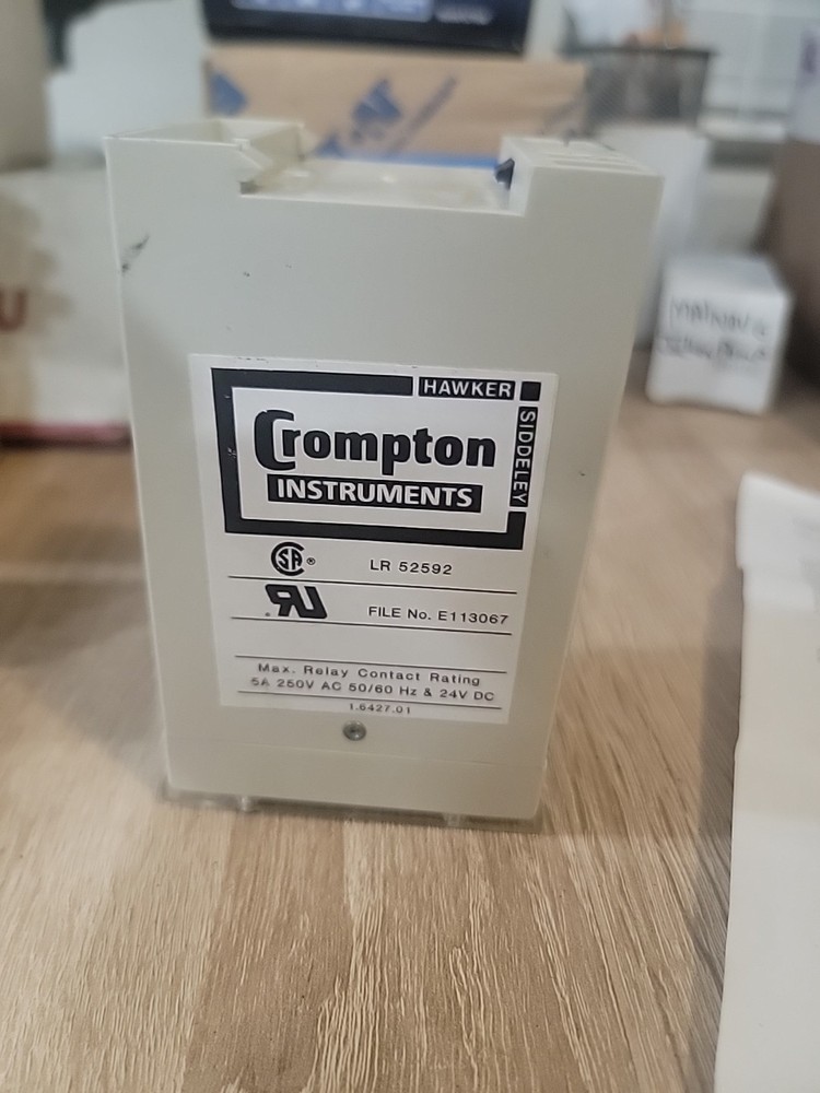 Crompton Delay Relay 252-PVPU 120V,60Hz