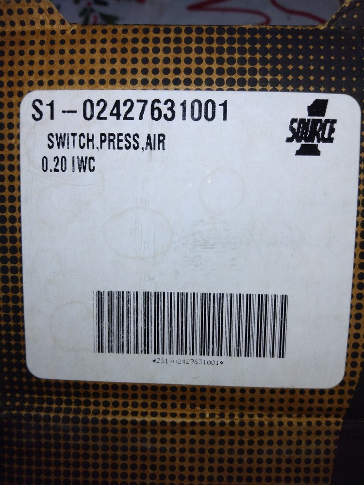 S1-02427631001 Air Pressure Switch