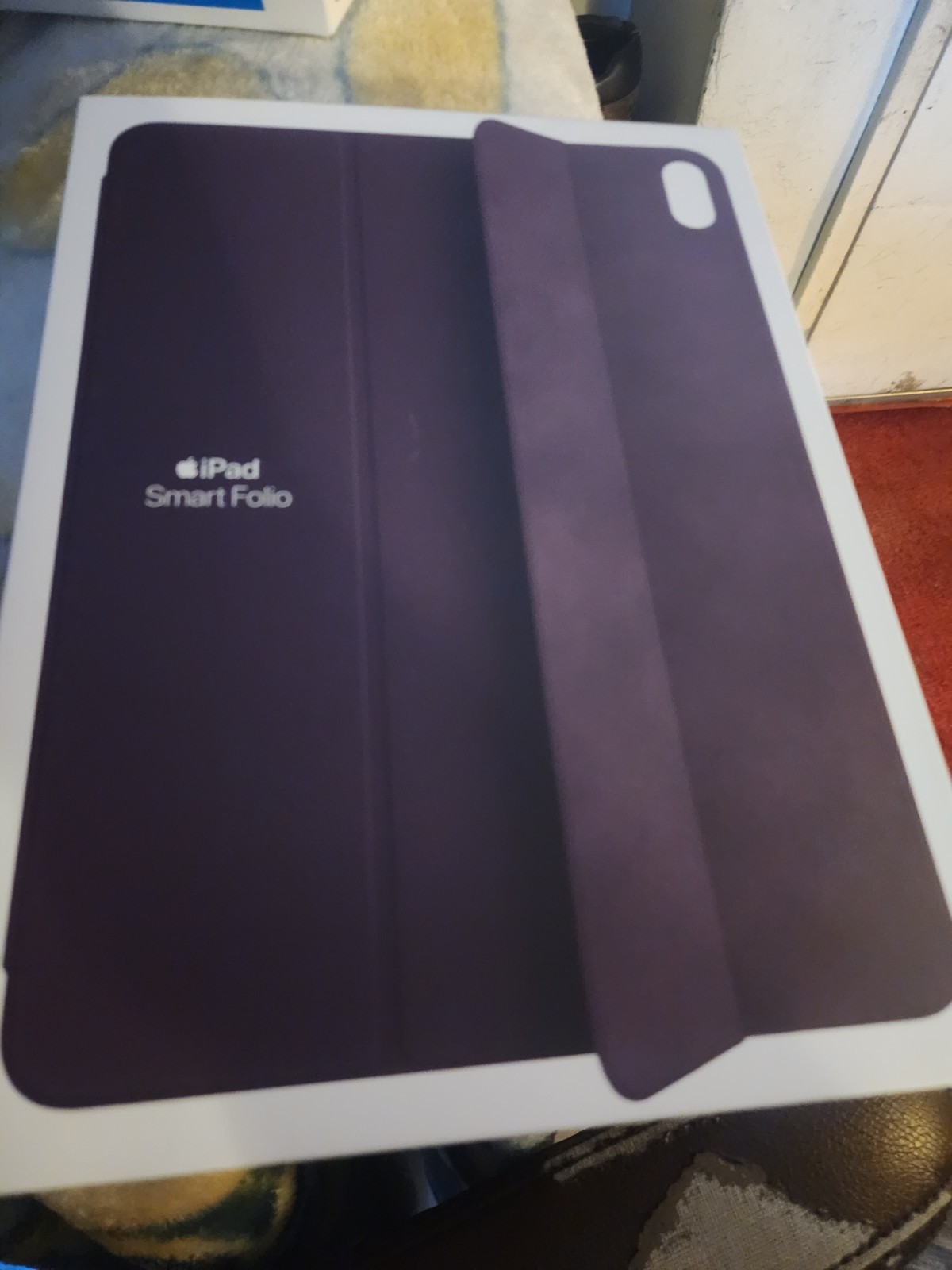 Official Apple iPad Air 4th / 5th Gen 10.9" Smart Folio Cover Case DARK CHERRY