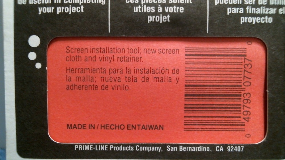 Prime-Line Window Screen Clips (PL-7737) FS