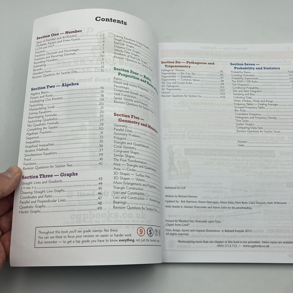 CGP GCSE AQA Mathematics Higher Level Revision Guide & Practice Workbook