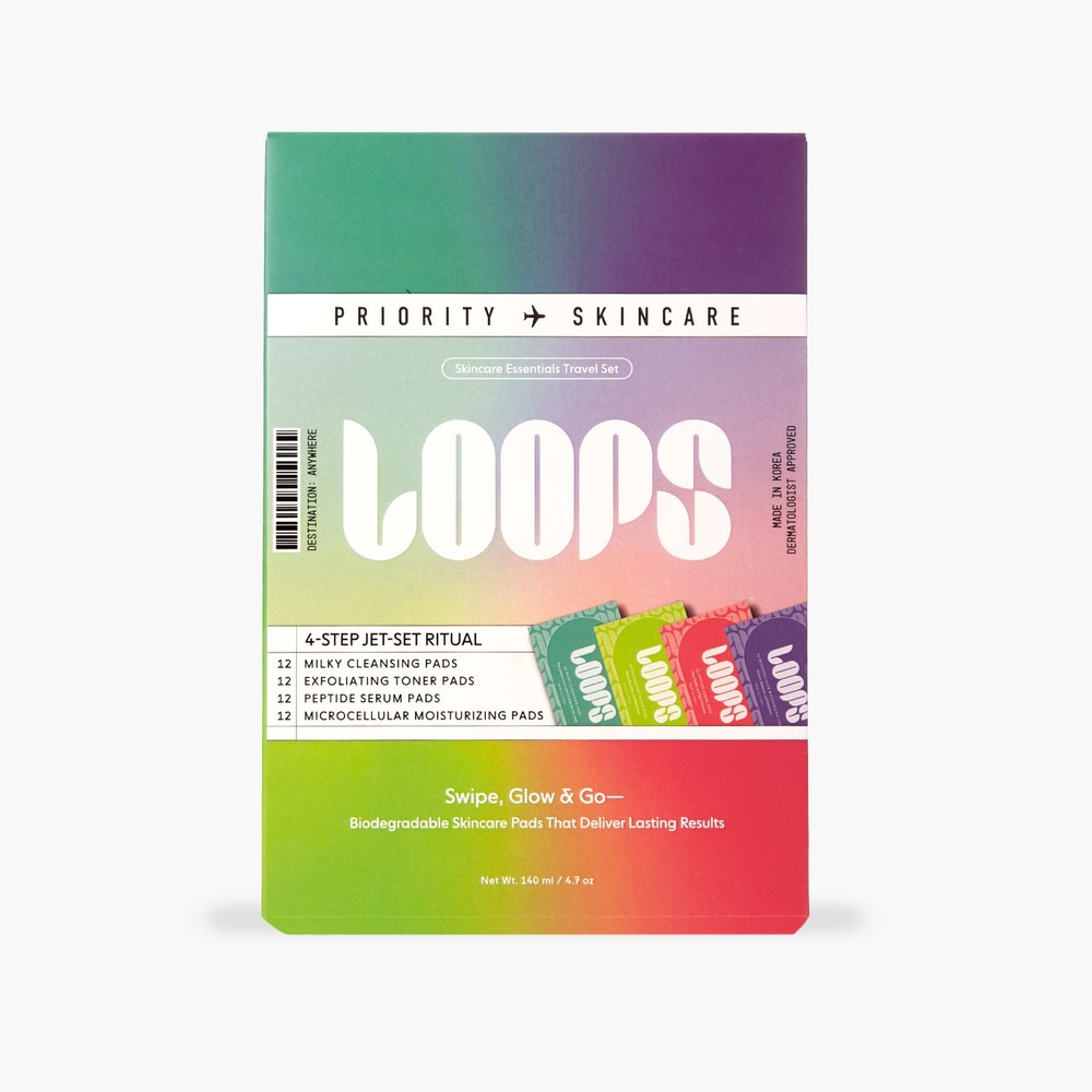 Loops Skincare Essentials Travel Set