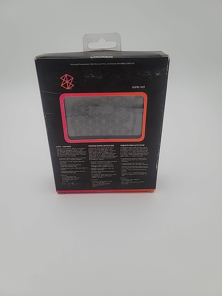 Microsoft Zune Car Pack FM transmitter Brand New