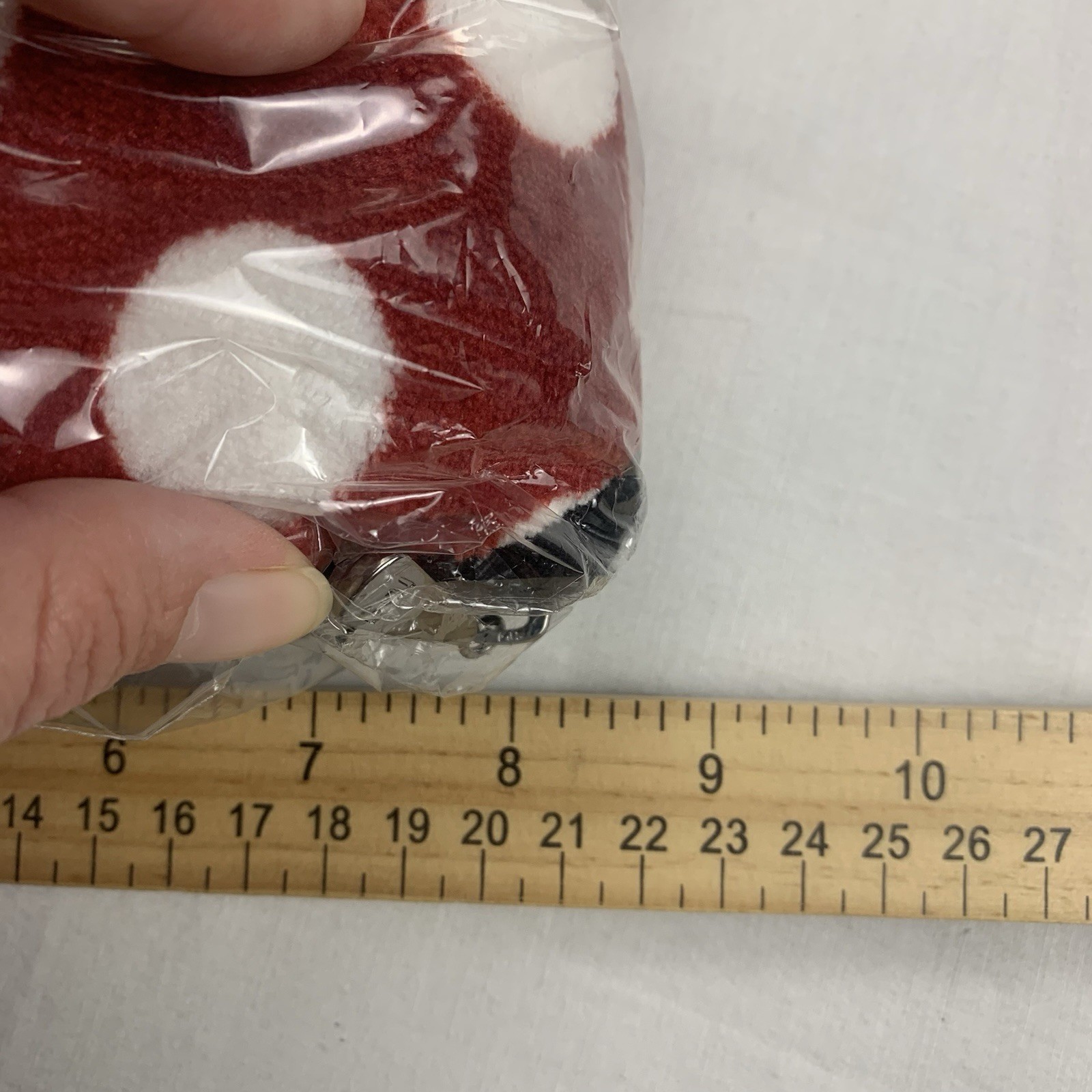 LUG Nap Sac Packable Travel Pillow Blanket Set Red White Polka Dot Minnie NEW