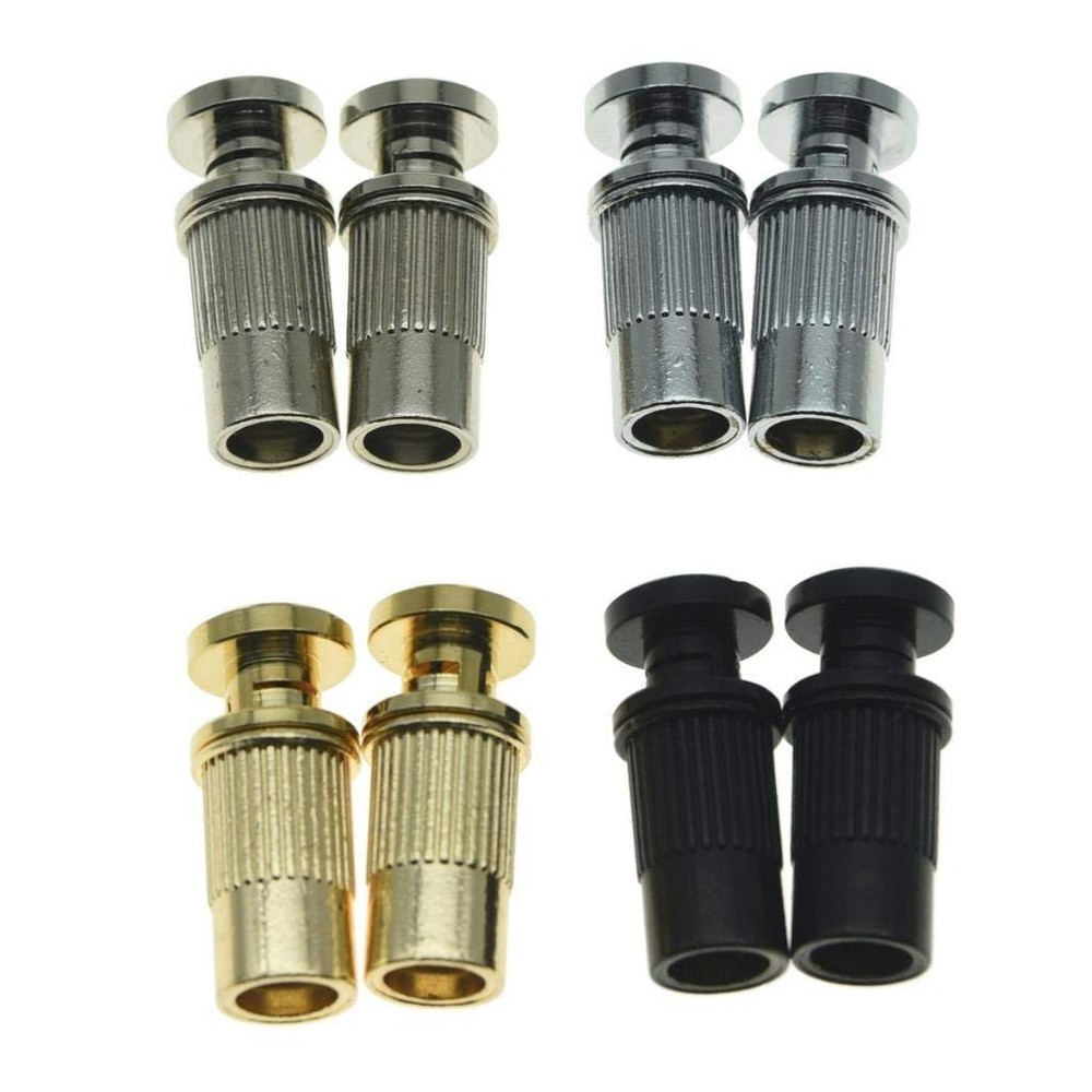 KAISH Guitar Locking Tailpiece Mounting Studs Stop Bar Posts Nickel