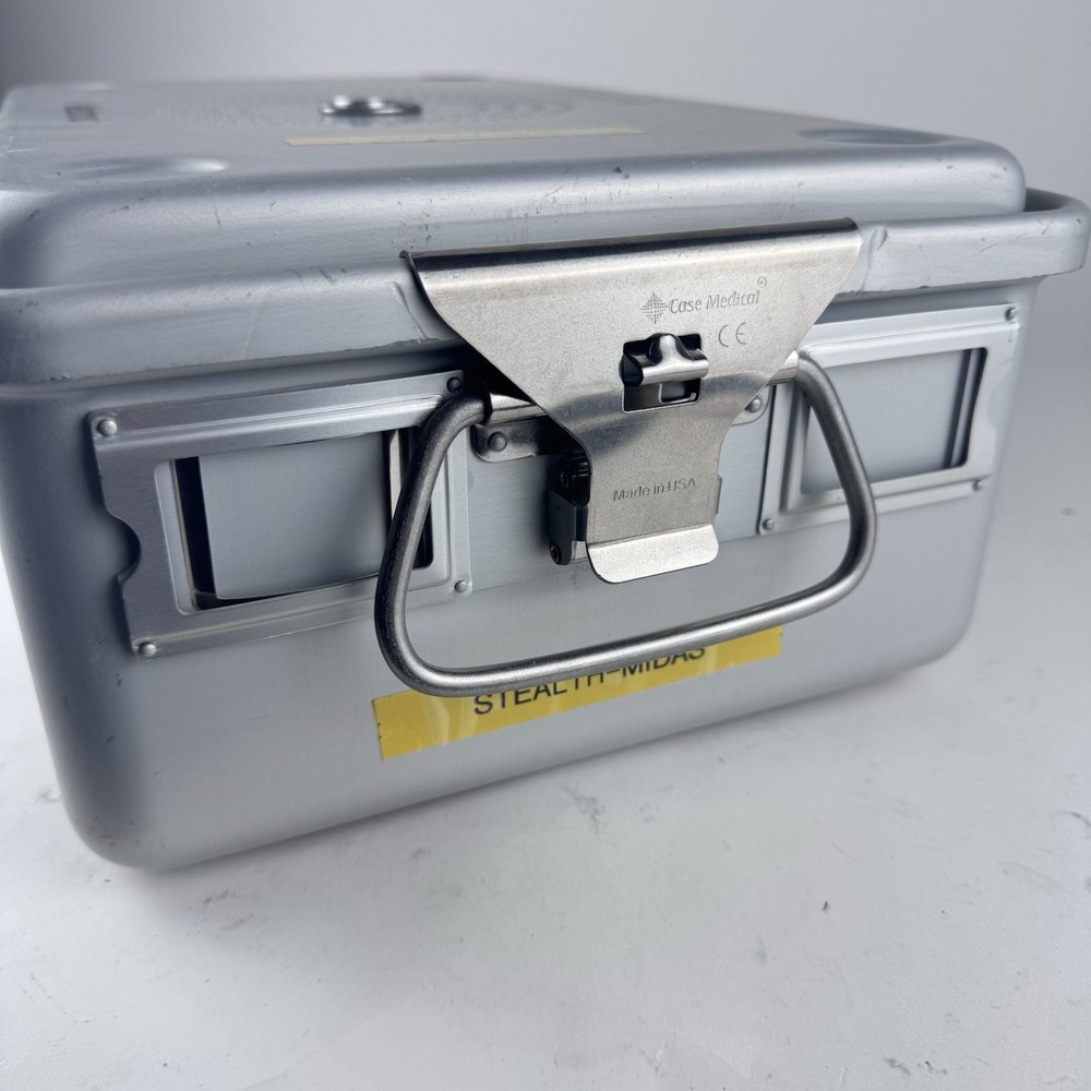 CASE MEDICAL MEDTRONIC STERILIZATION CONTAINER WITH LID TRAY NO INSERT