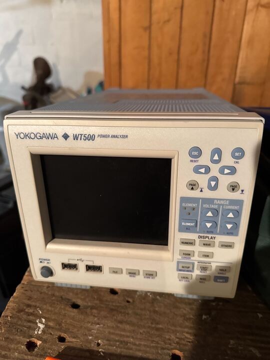 Yokogawa WT500 Digital Power Analyzer Meter