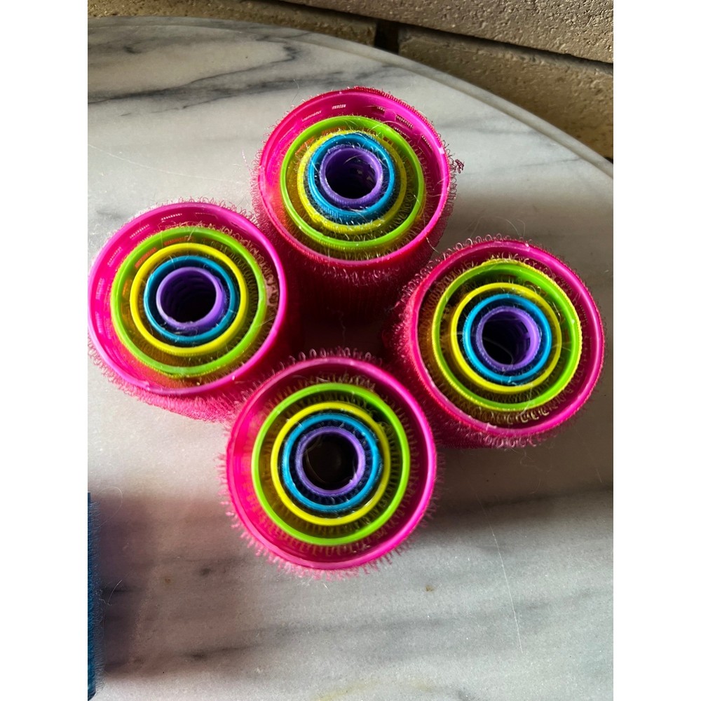 Large Lot Hair Curlers Rollers Assorted Colors Sizes