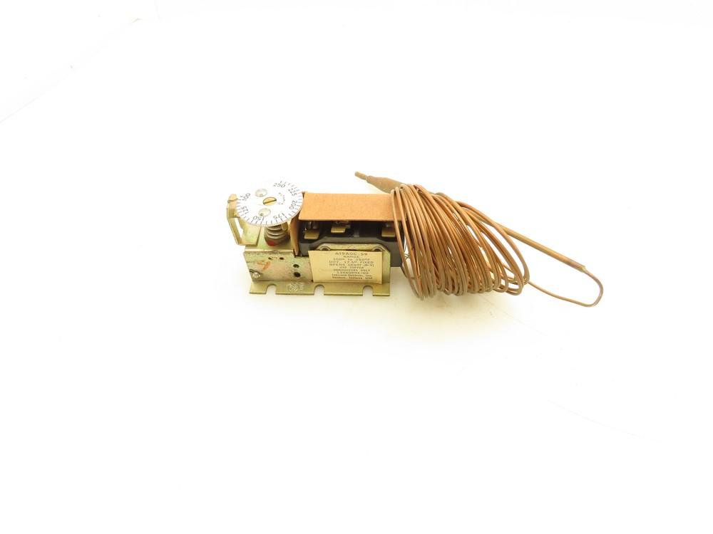 Johnson Controls A19AGC-59 Temperature Control Switch 100-250°F