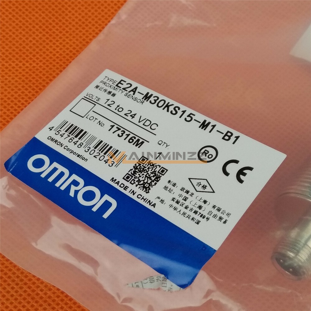 1PC OMRON E2A-M30KS15-M1-B1 Proximity Switch 12-24VDC NEW