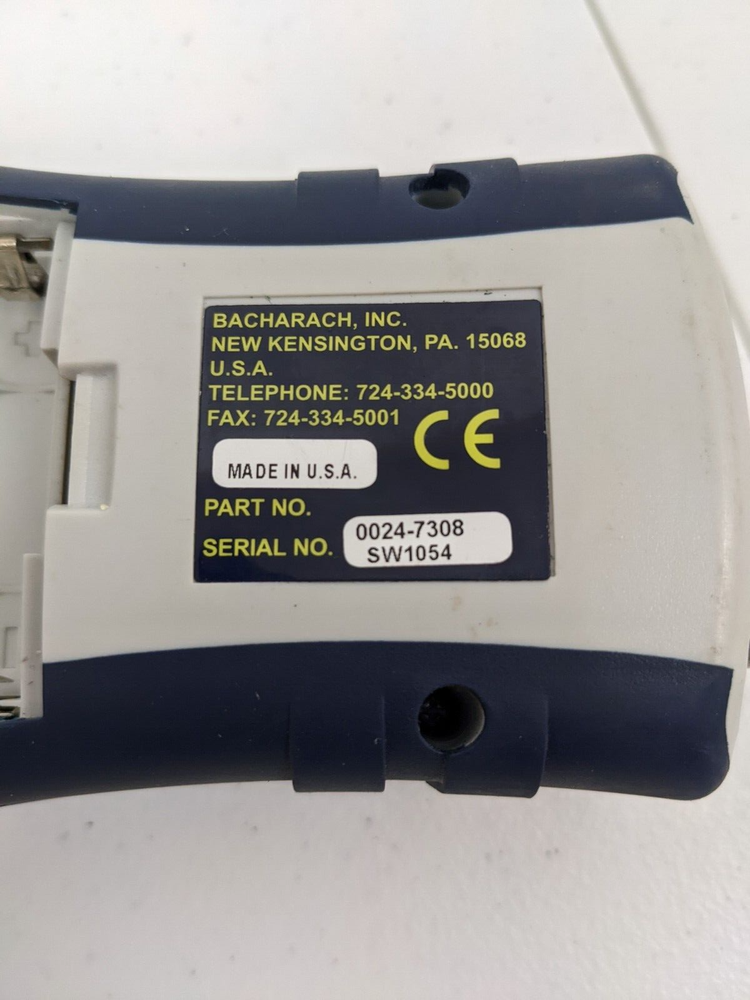 Bacharach 24-7308 Fyrite Insight Portable Combustion Analyzer | 2 Errors