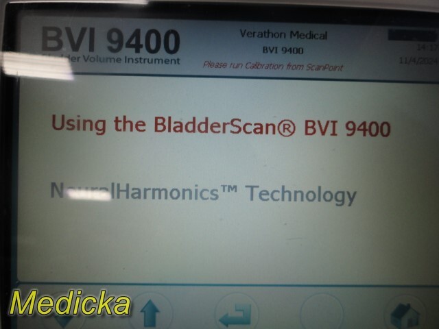Verathon BVI9400 Bladder Scan Bladder Volume Instrument Console ONLY ~ 35755