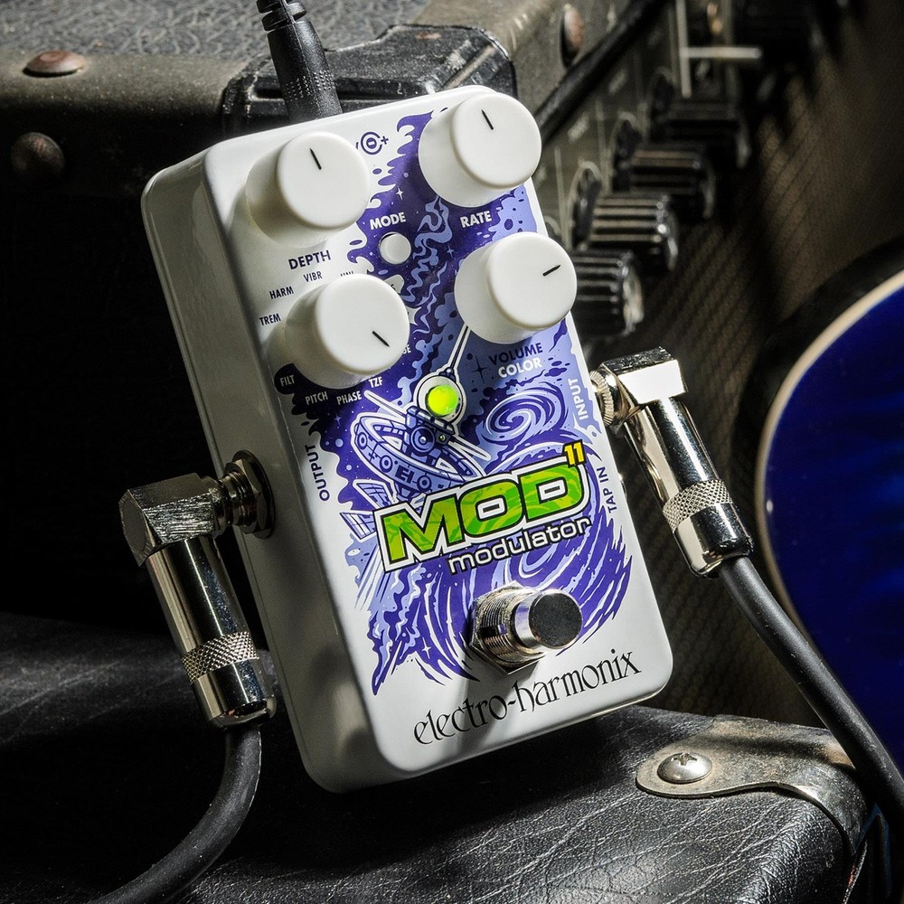 Electro-Harmonix MOD 11 Modulation Guitar Effects Pedal w/ PSU Modulator MOD11