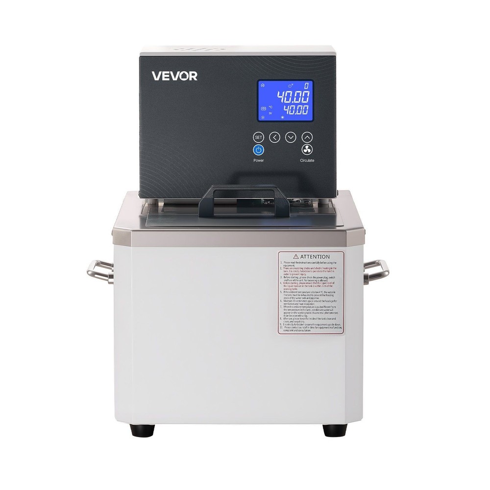 6L Lab Heating Circulator, 100°C, 0.01°C Accuracy, Dual Flow