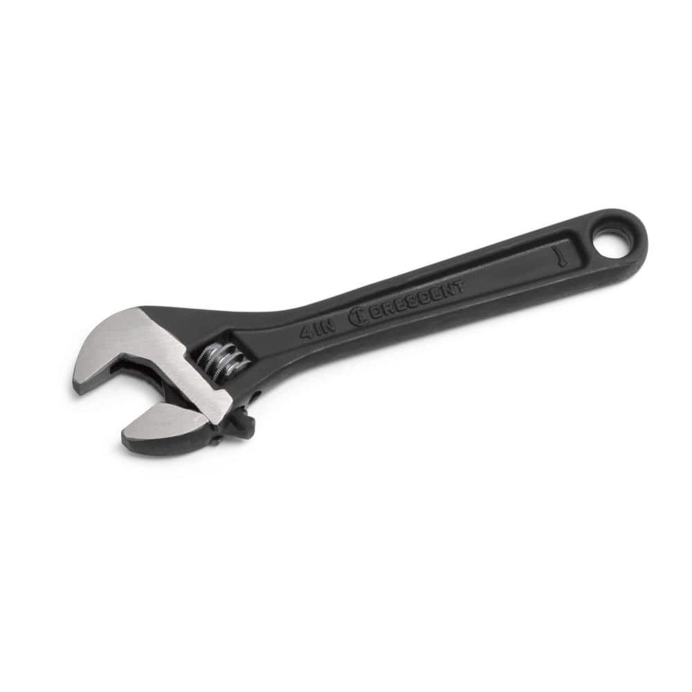 4 in. Black Oxide Adjustable Wrench