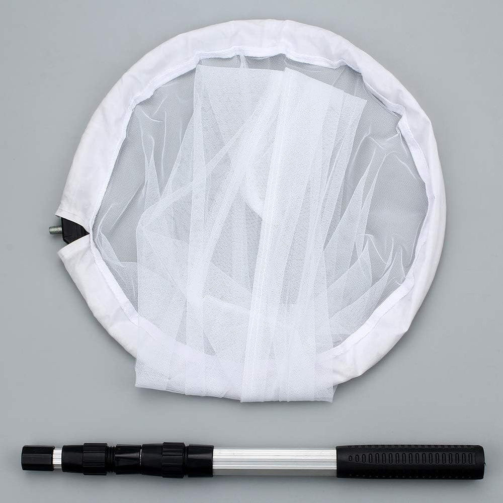 Large Insect and Butterfly Net with 14" Ring, 32" Net Depth, Extendable Handle t
