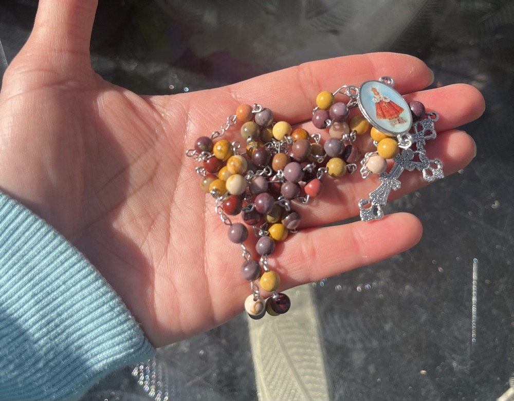 Mookaite Jasper Rosary