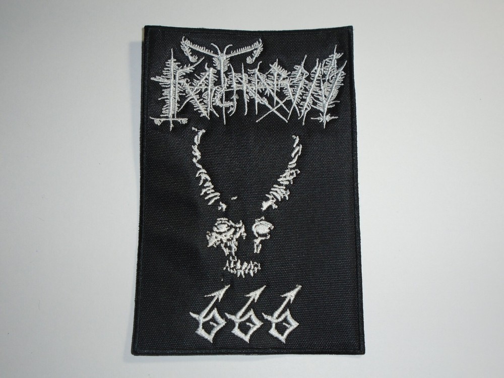 KATHARSIS BLACK METAL EMBROIDERED PATCH
