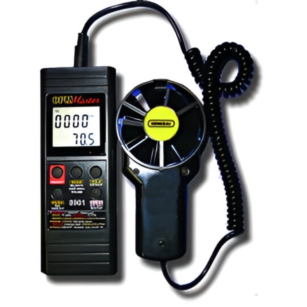 General Tools DCFM8901 Two-Piece Airflow Volume Anemometer-Thermometer