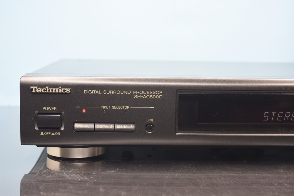 Technics SH-AC500D Digital Surround Processor Dolby AC-3 DTS w/ Remote, Manual +