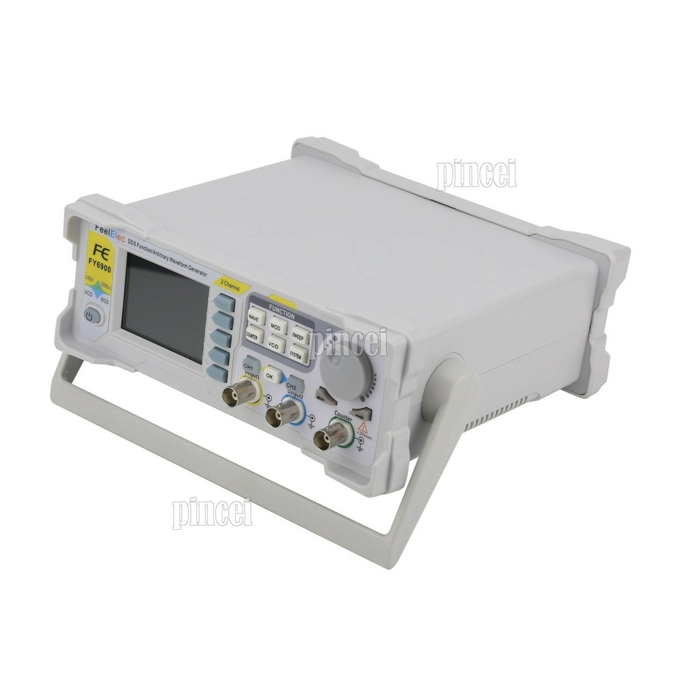 2CH Function Arbitrary Waveform Generator Pulse Signal Frequency Counter FY6900