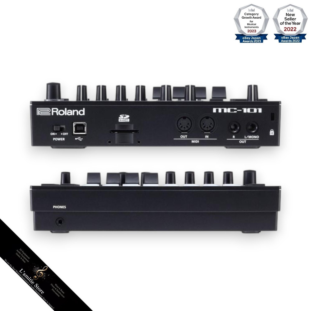 Roland MC-101 GROOVEBOX Compact Effector Sampler Sequencer MC101 New Japan