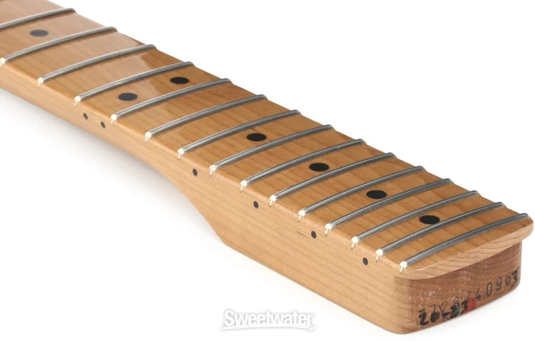 Fender Satin Roasted Maple Stratocaster Replacement Neck