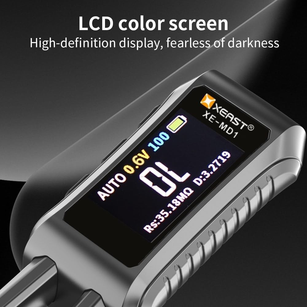 Smart Portable LCR Meter with 9999 Counts & Auto Component Identification