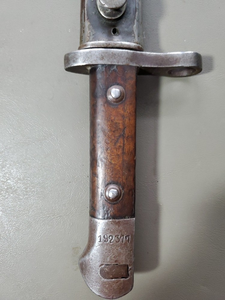 REAL Turkish Mauser Bayonet & Scabbard