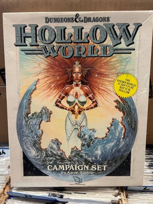 1990 Dungeons & Dragons TSR Hollow World - Campaign Box Set - 1054 - Complete EX