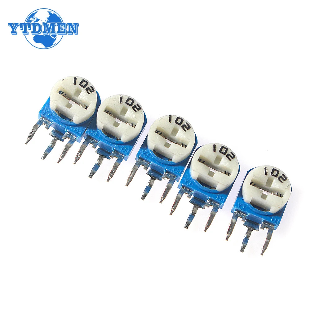 130PCS RM063 Trimmer Potentiometer Kit 100R-1M 13 Values Variable Resistor