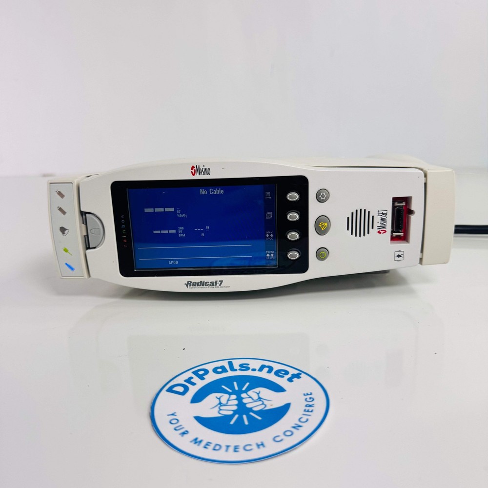 Masimo Radical-7 - Rainbow Pulse CO-Oximeter TESTED