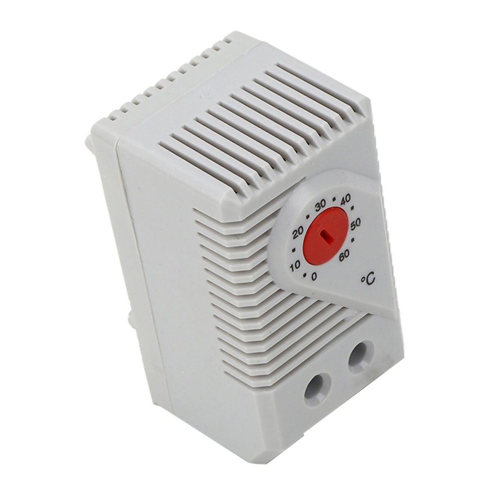 1Pc 0-60℃ Adjustable Compact Electric Mechanical Thermostat Temperature